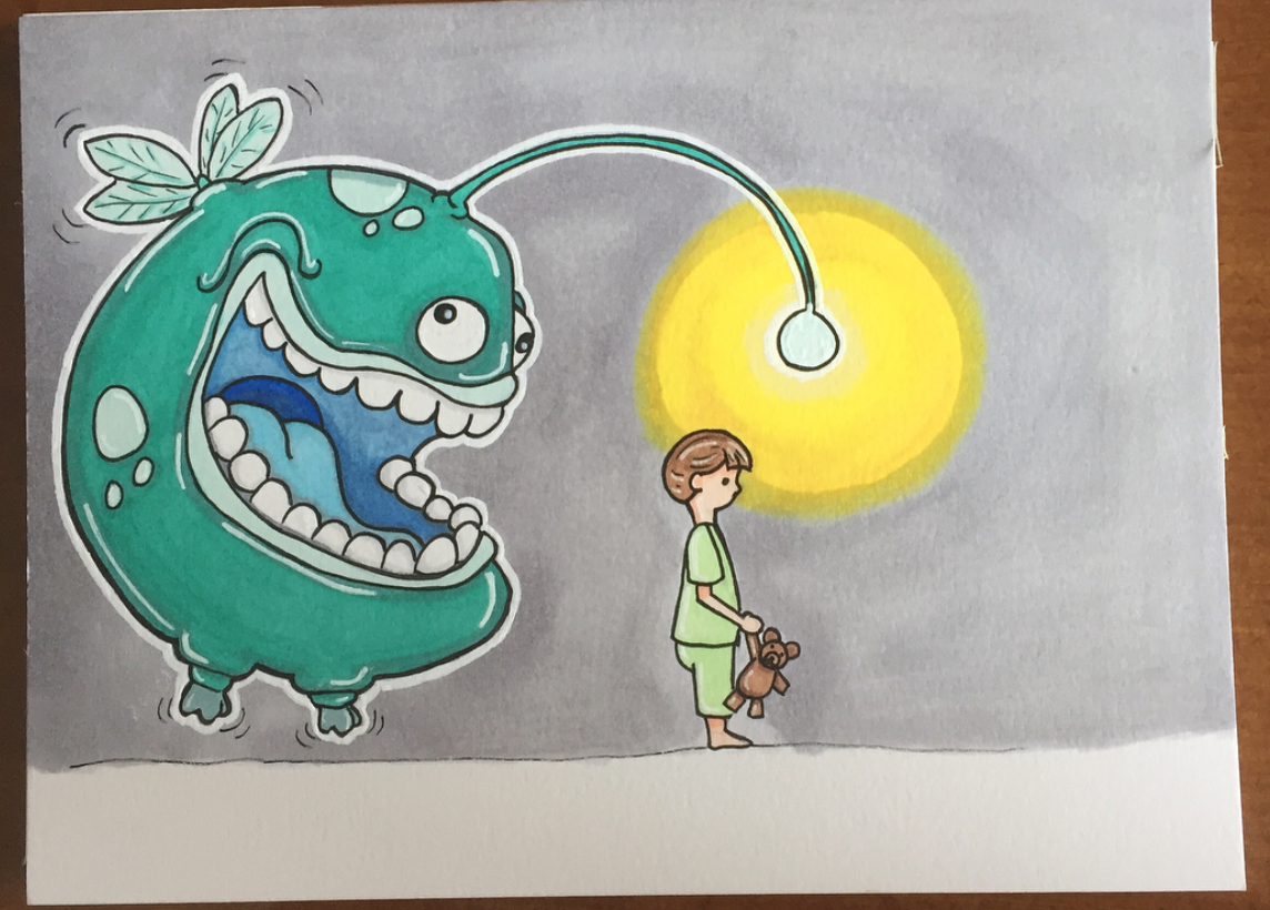 Untitled children's book illustration XI