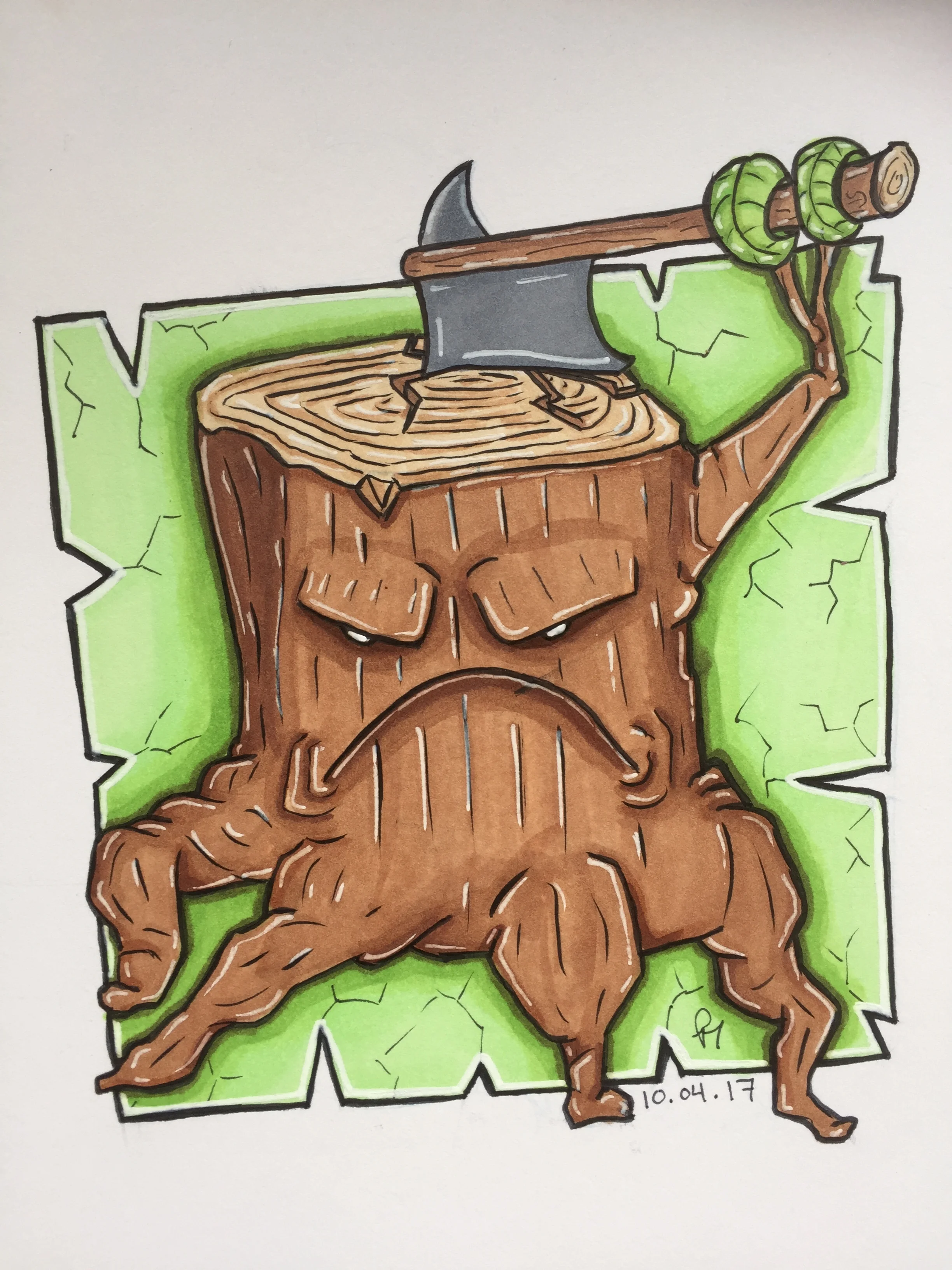InkTober 2017 - Day 04