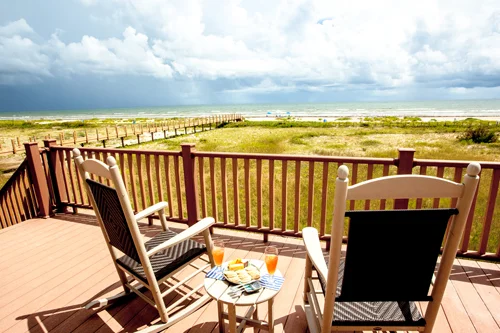 View from the deck