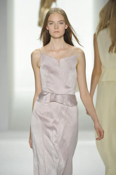 Calvin Klein's spring runways were teaming with this same lingerie look. Slip dresses were everywhere.