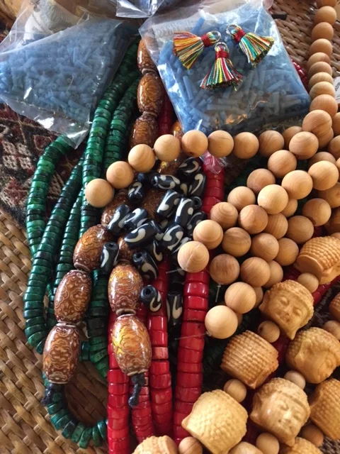 So where do I begin? I do have some ideas.... not sure how they will work for the powerful goddess figure or the glamleisurist, but if you are a Buddhist chic cowgirl I think I have something for you!