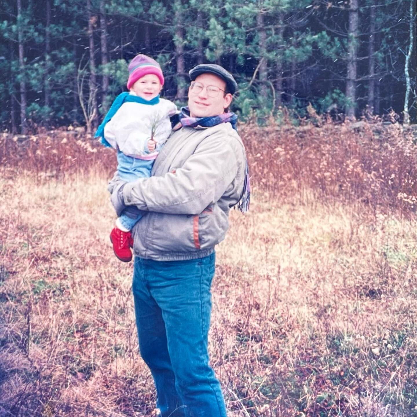 1. #the90s 
2. The day we made a snow replica of Auguste Rodin&rsquo;s - The Thinker.
3. Cameraman/cheerleader/safe place to land.
&hellip;
Happy belated Birthday, Daddy ❤️