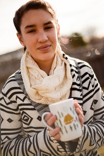 Grab a warm cup of tea in your favorite mug, get cozy on the sofa, and treat yourself to a fun to knit, lace project.
