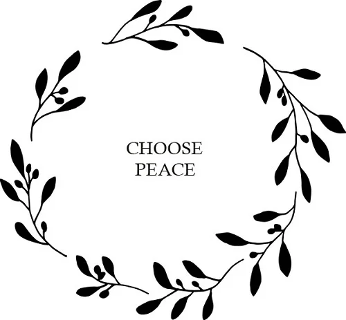 Olive Branches Small Black_Solid Wreath_choose peace.jpg