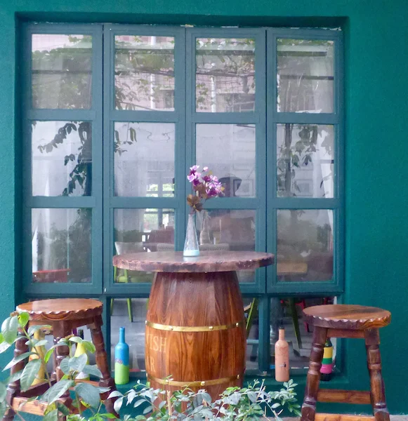 This and picture below are from the inn where I stayed