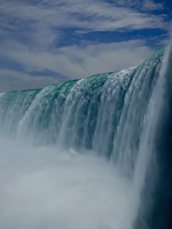 Watershed moments! This Picture was taken at Niagara Falls, ontario, Canada. The sheer volume of water over the falls is astounding.