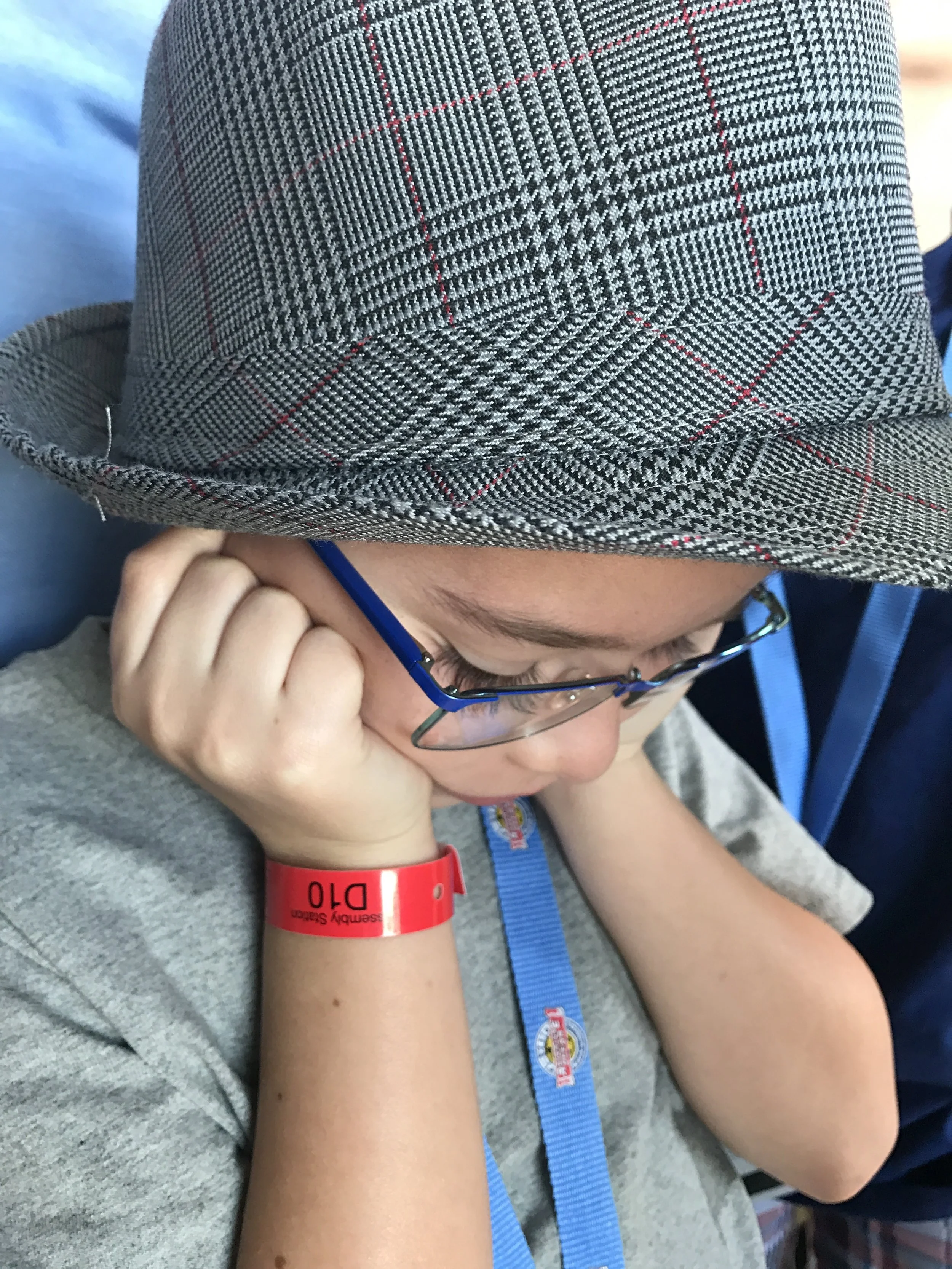 Auditory issues during the cruise ship's muster drill