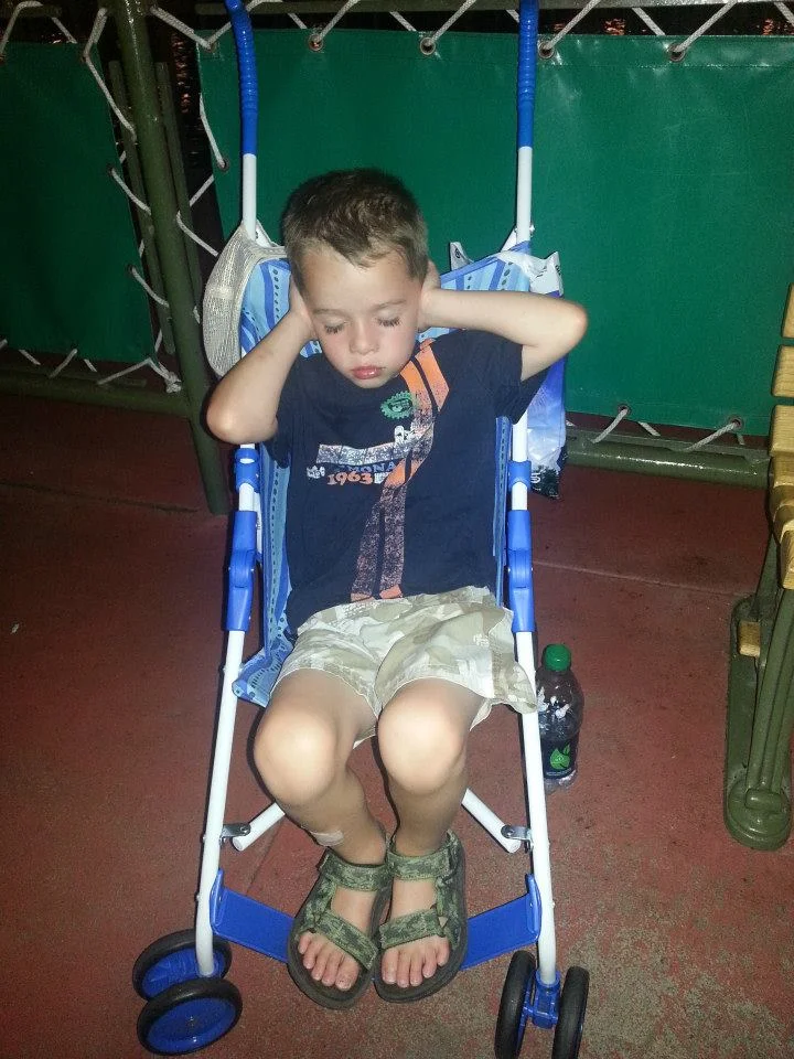 Fireworks are too much for my little guy