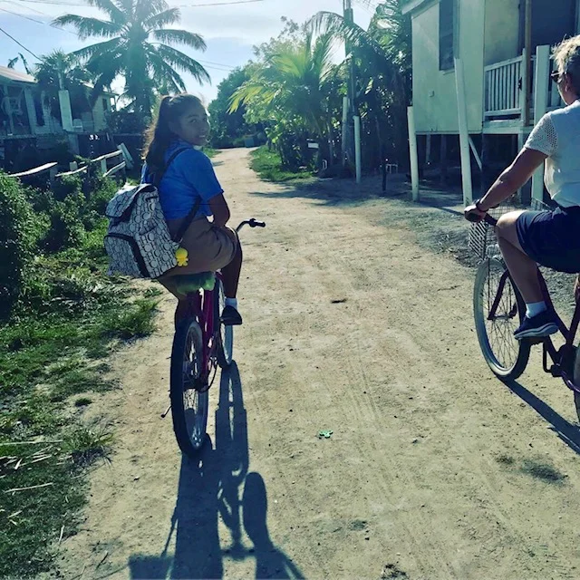 Lillian, our tour guide for our Bike with a Purpose tour