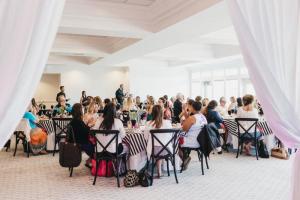 Wedding professionals gathered for a luncheon at the Clubhouse at Baywood. Maria DeForrest PHOTO