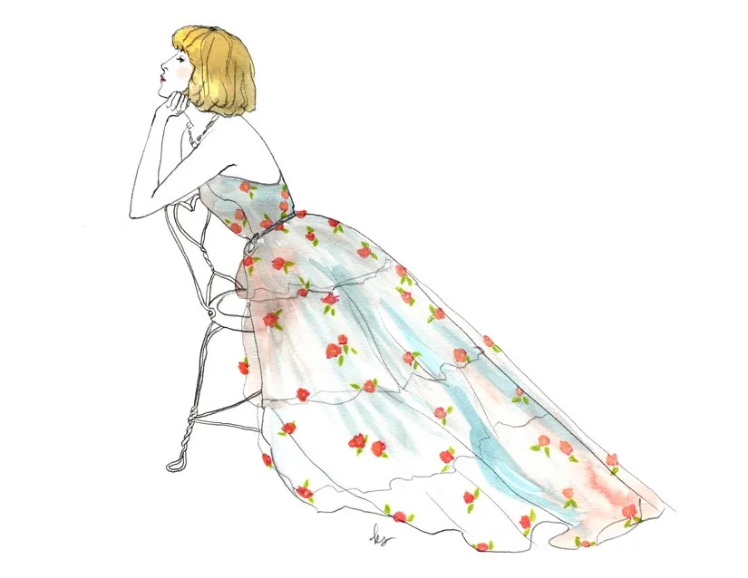 rose garden dress