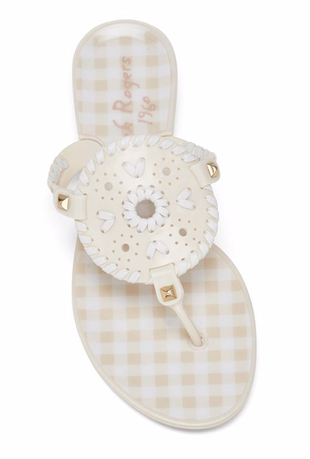 Jack Rogers Gingham Georgica Sandal
