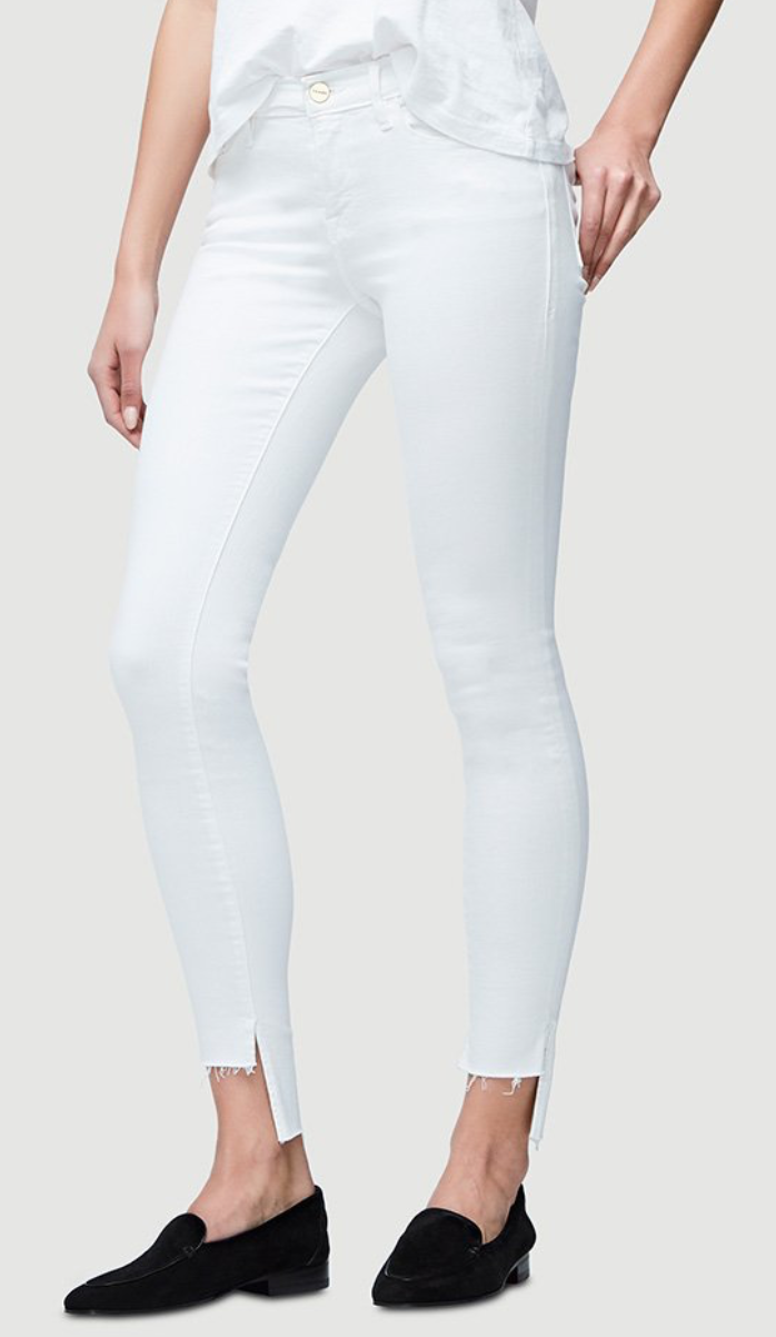 Frame White Skinny Jean