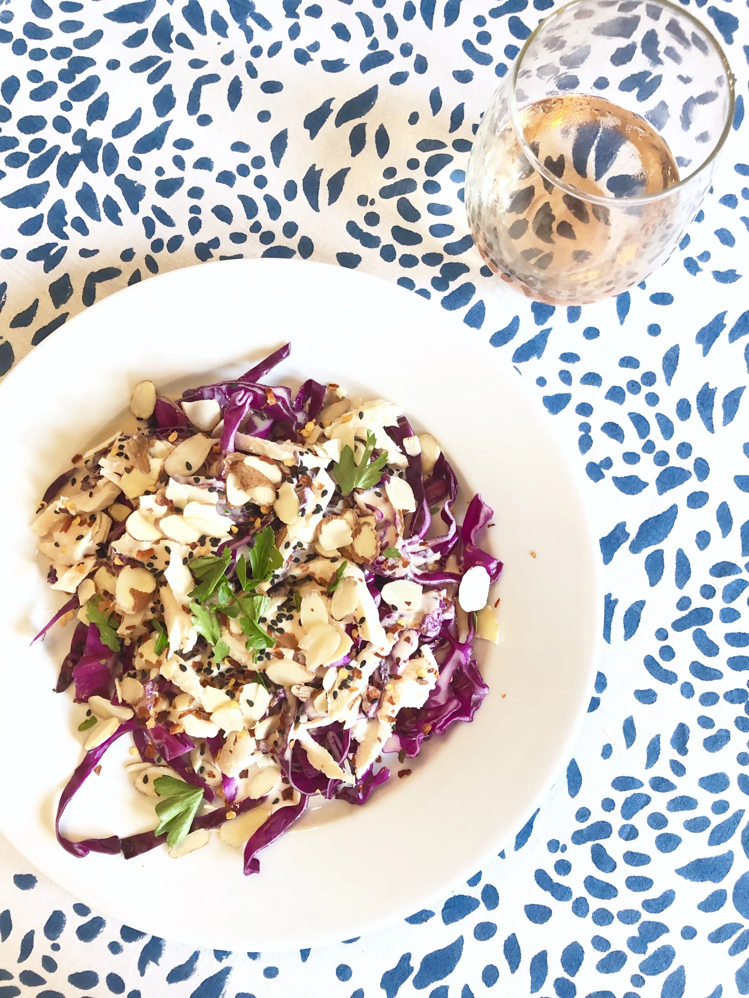 THE SALAD FOR WHEN YOU'VE SIMPLY HAD TOO MUCH (FILL IN THE BLANK)
