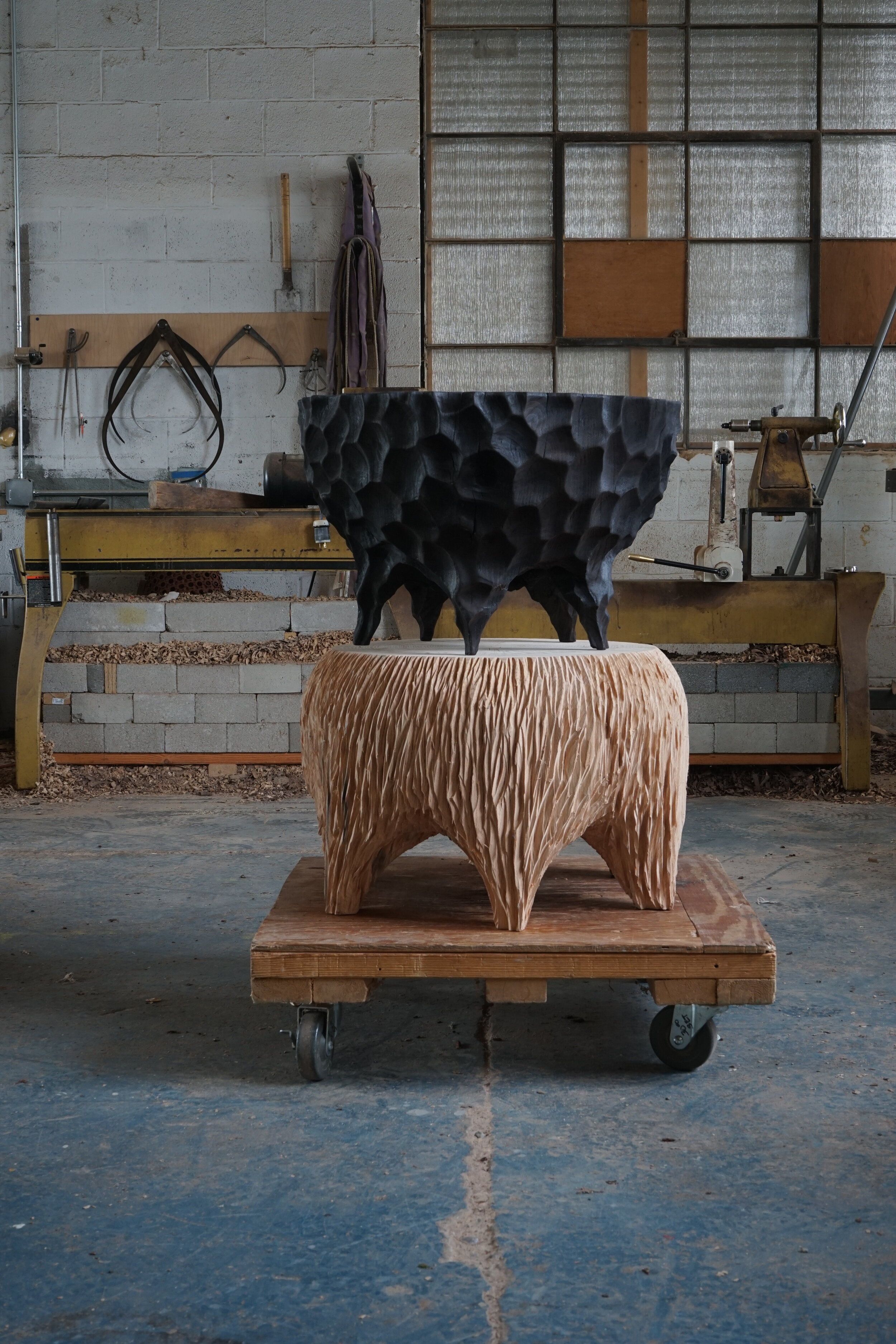 Kieran Kinsella Artist Furniture Sculpture Hand Carved Trees Hudson Valley New York Artisan Hudson New York.JPG