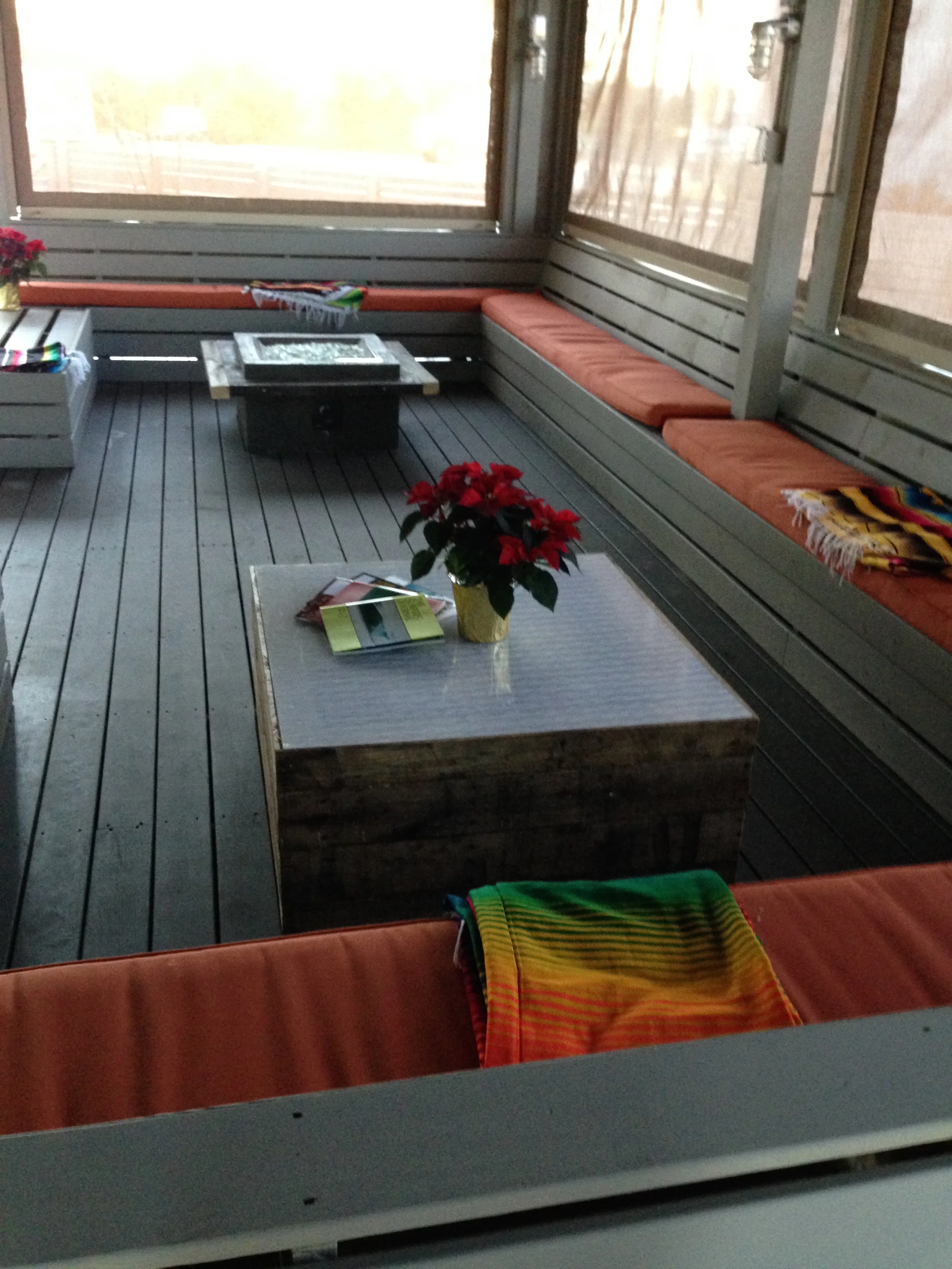outdoor seating