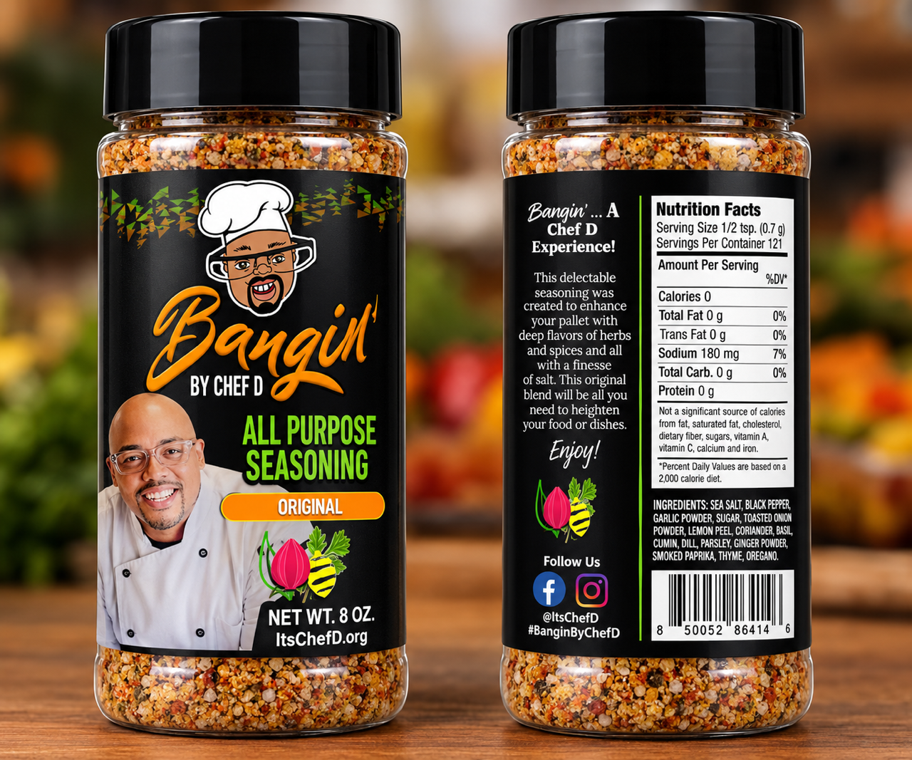 Bangin’ By Chef D All Purpose Seasoning