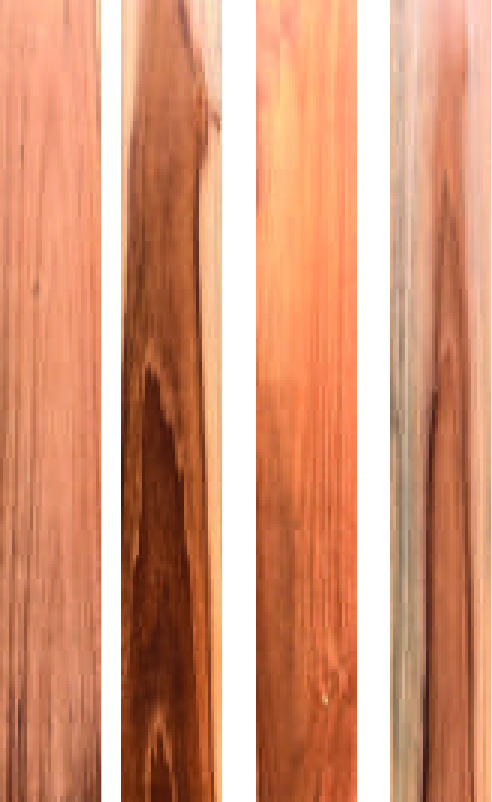 GRADE A: 100% heartwood best face. Back face allows unlimited sapwood. Live knots allowed both sides. No cracks, pith, decoloration, dead knots, pinholes or blue stain.
