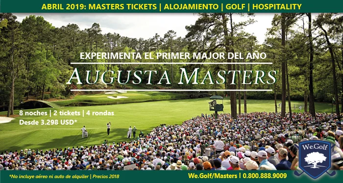 MASTERS AUGUSTA - 8 NOCHES