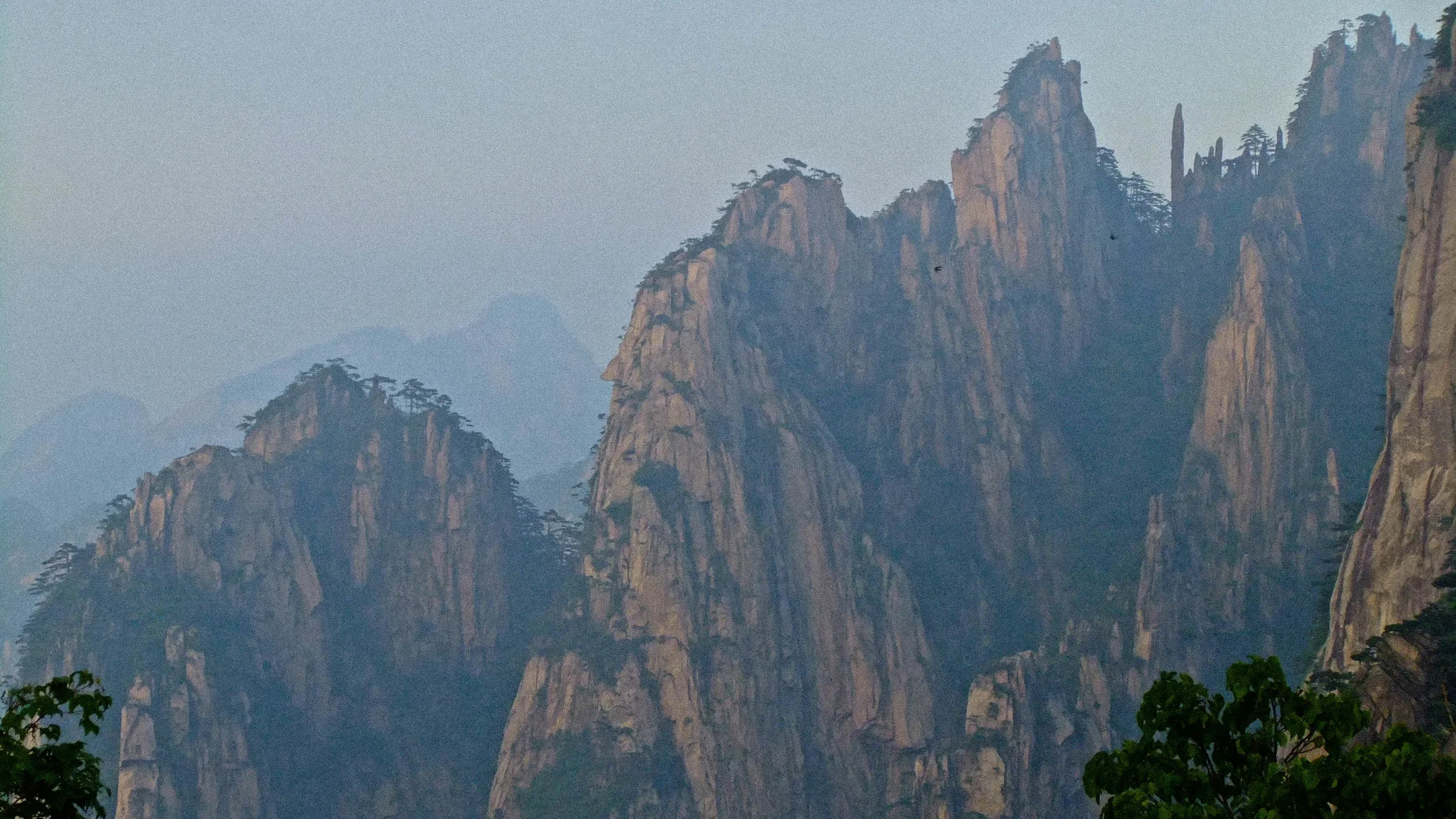 Huang Shan Mountain, Shanghai Province.