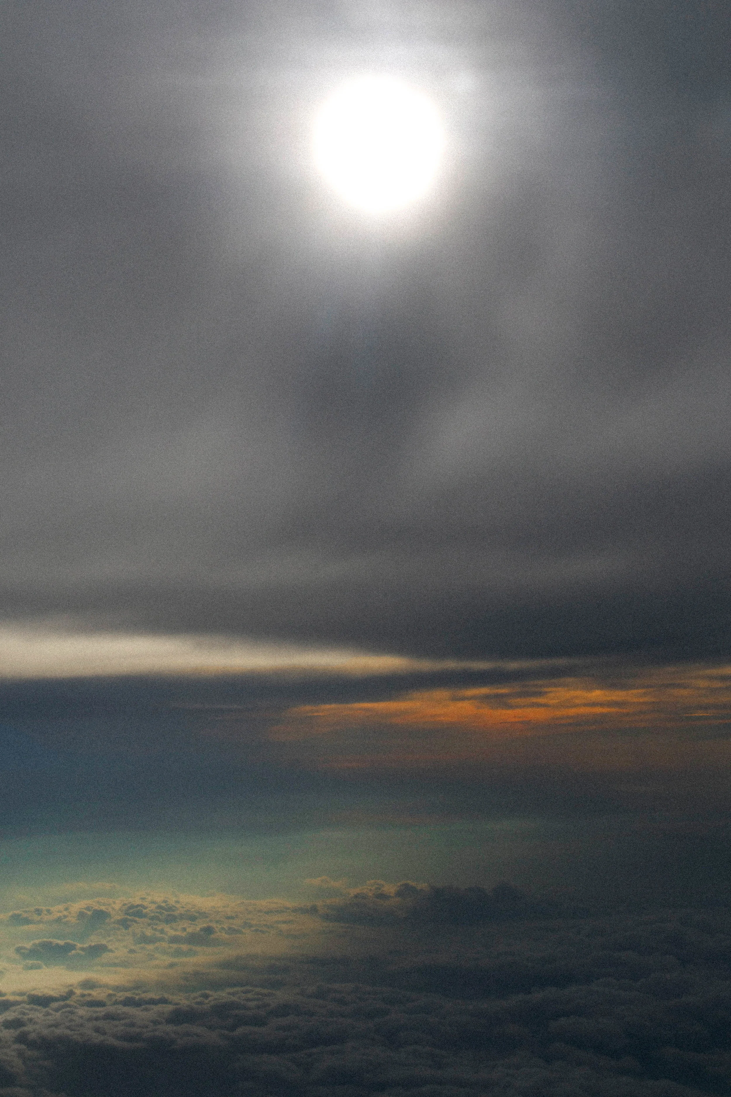 Heavenly skies over Italy.