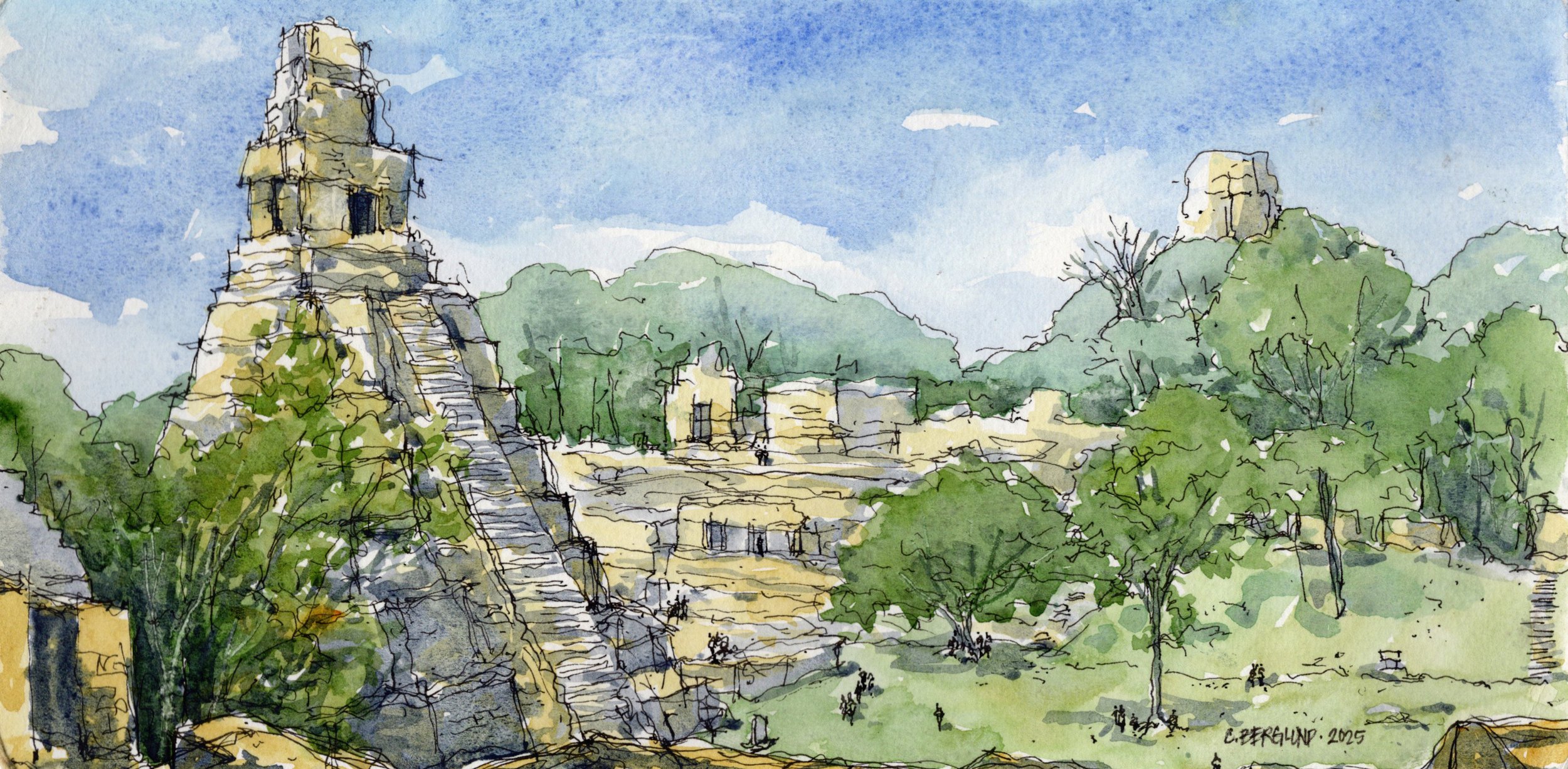 Jaguar Temple - Tikal Guatemala