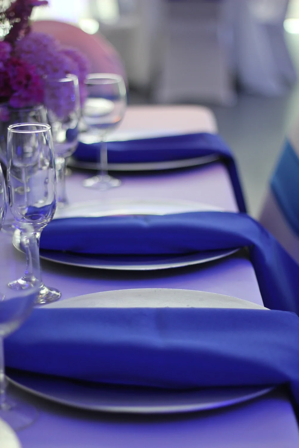 Sacha and Renita's Blue Themed Engagement Party