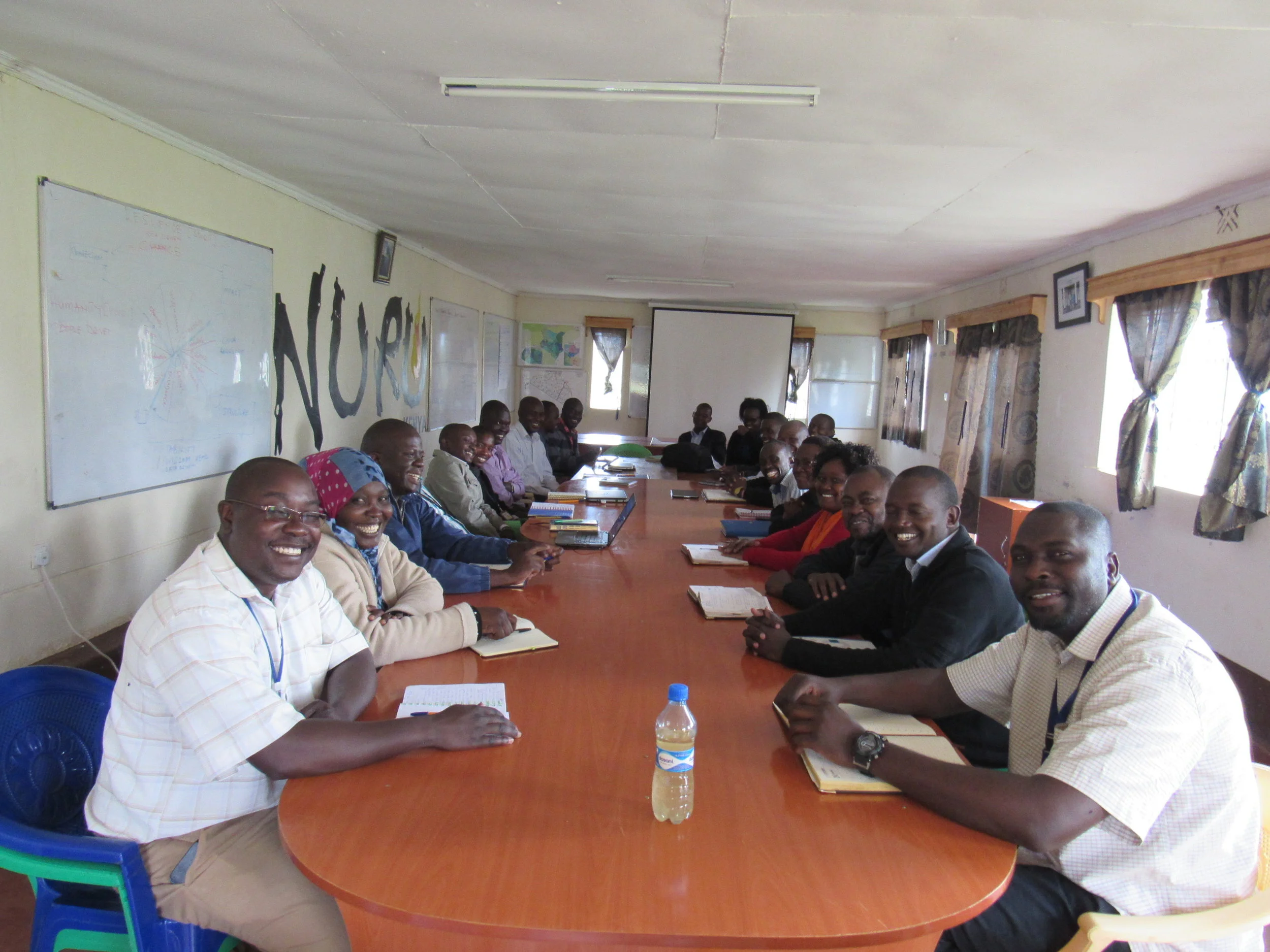 NURU's Kenyan staff