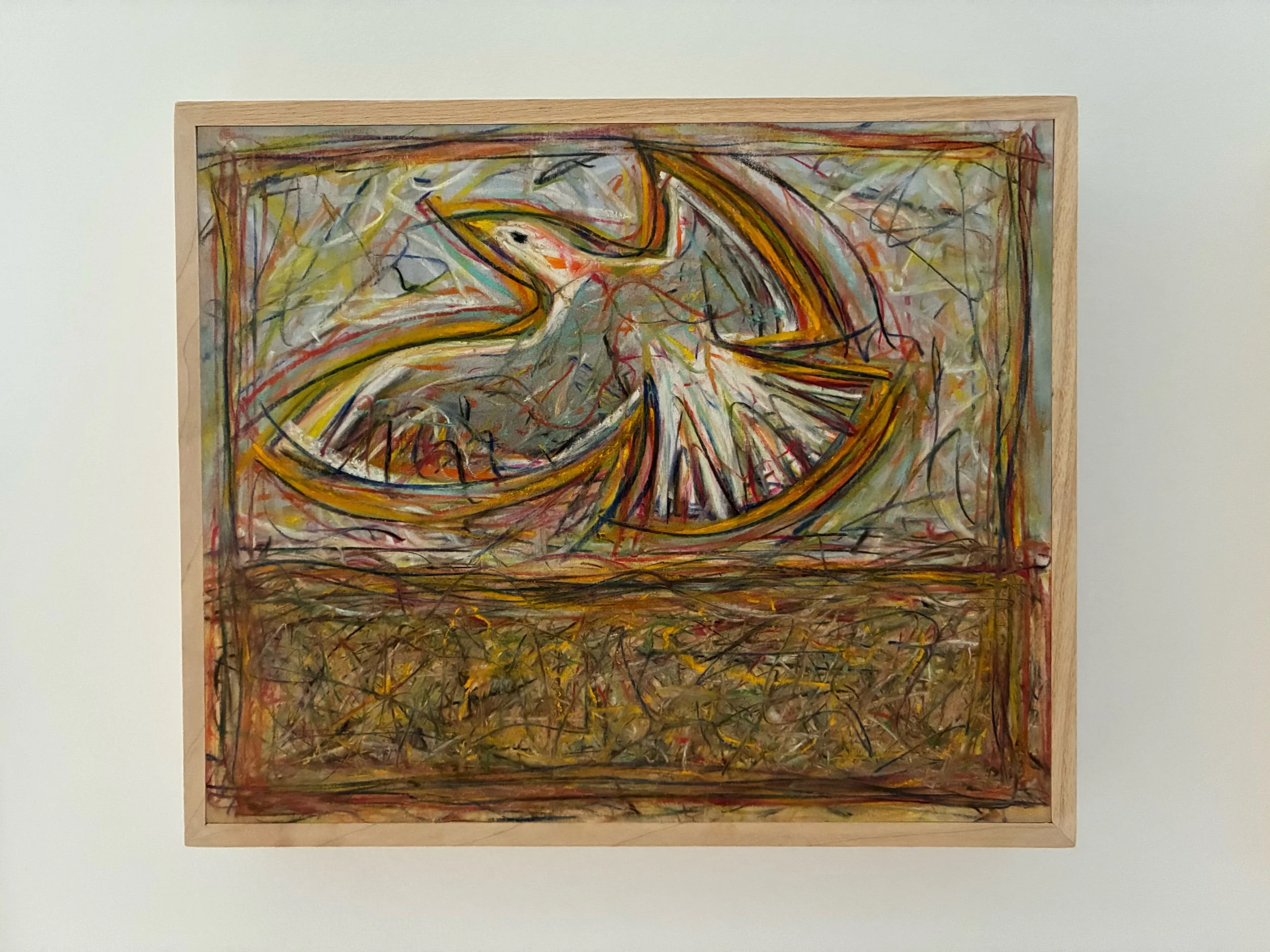 Seagull on Felixstowe beach 