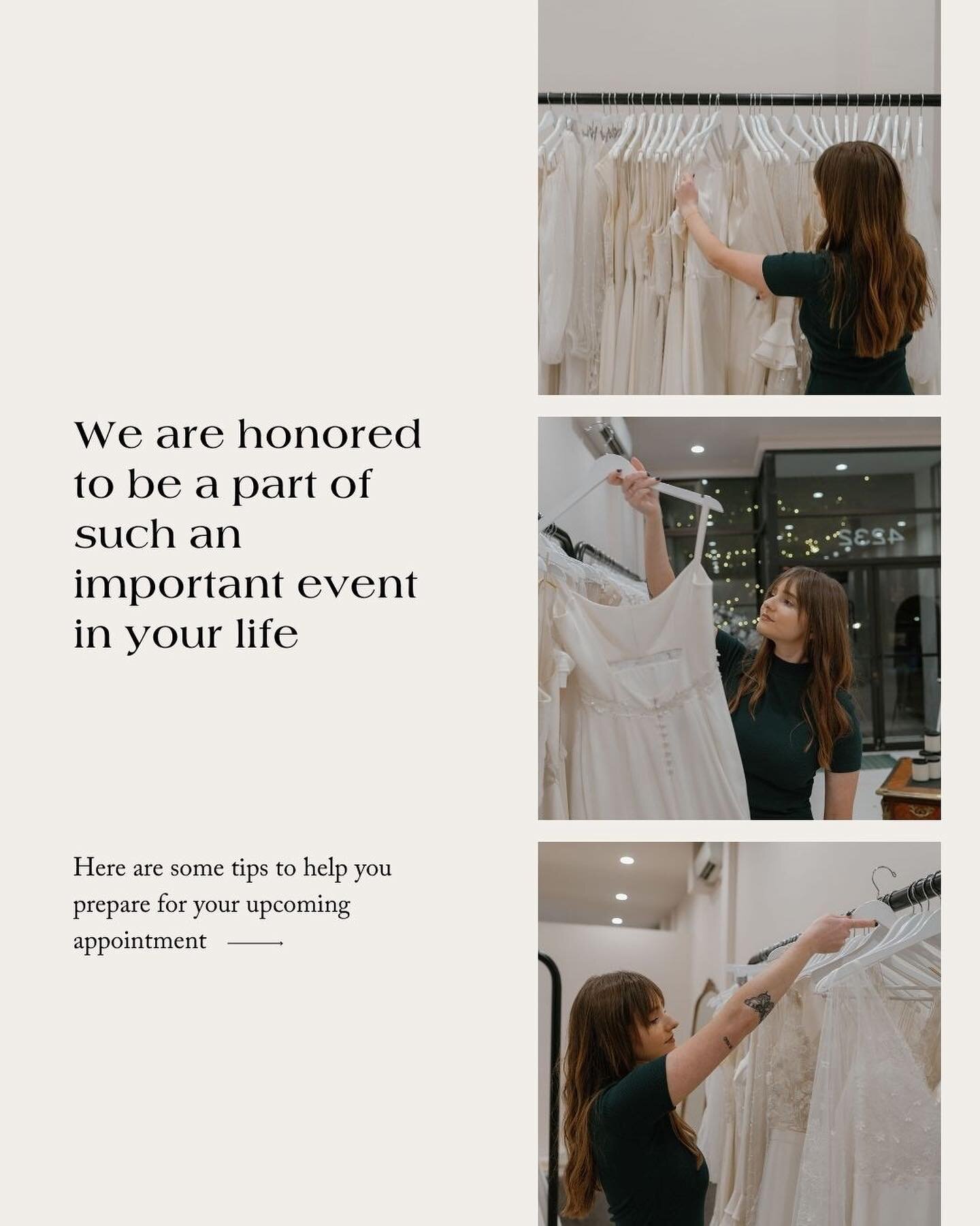 Here at The Dress Theory, we know that your dress shopping experience is an incredibly special event. Not only do you want to find THE one, but you also want a day you'll always remember...and we're pretty good at achieving both.⁠
⁠
Swipe for some ti