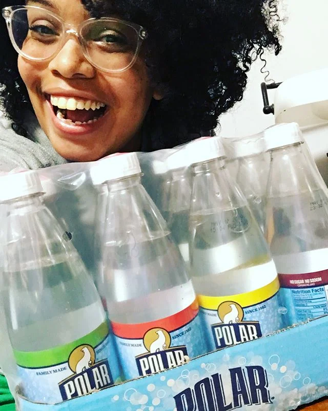 I have been searching my neighborhood shops for Polar for weeks. On this blessed day a kind soul sent me a 12 pack of the nectar of the gods. For them, I am truly thankful. (@scrambledmeggggs)