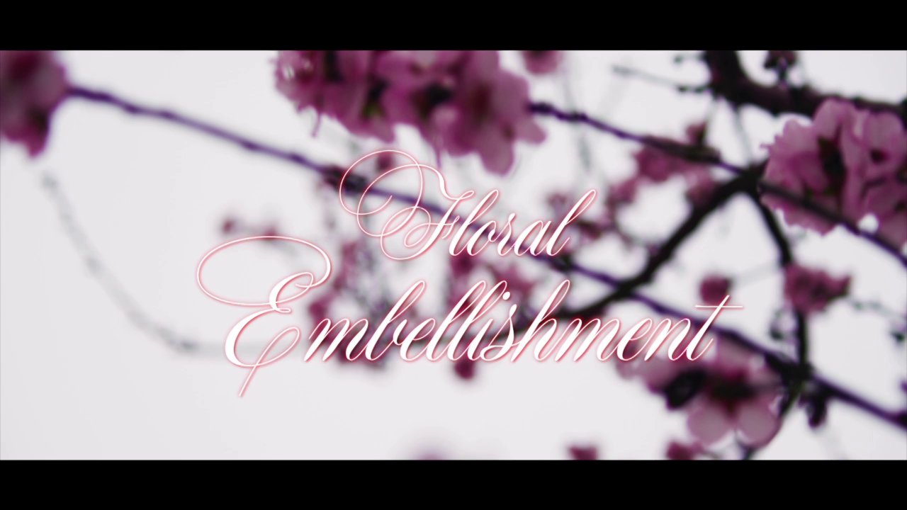 HK Tatler 2014 Spring Summer -Floral Embellishment