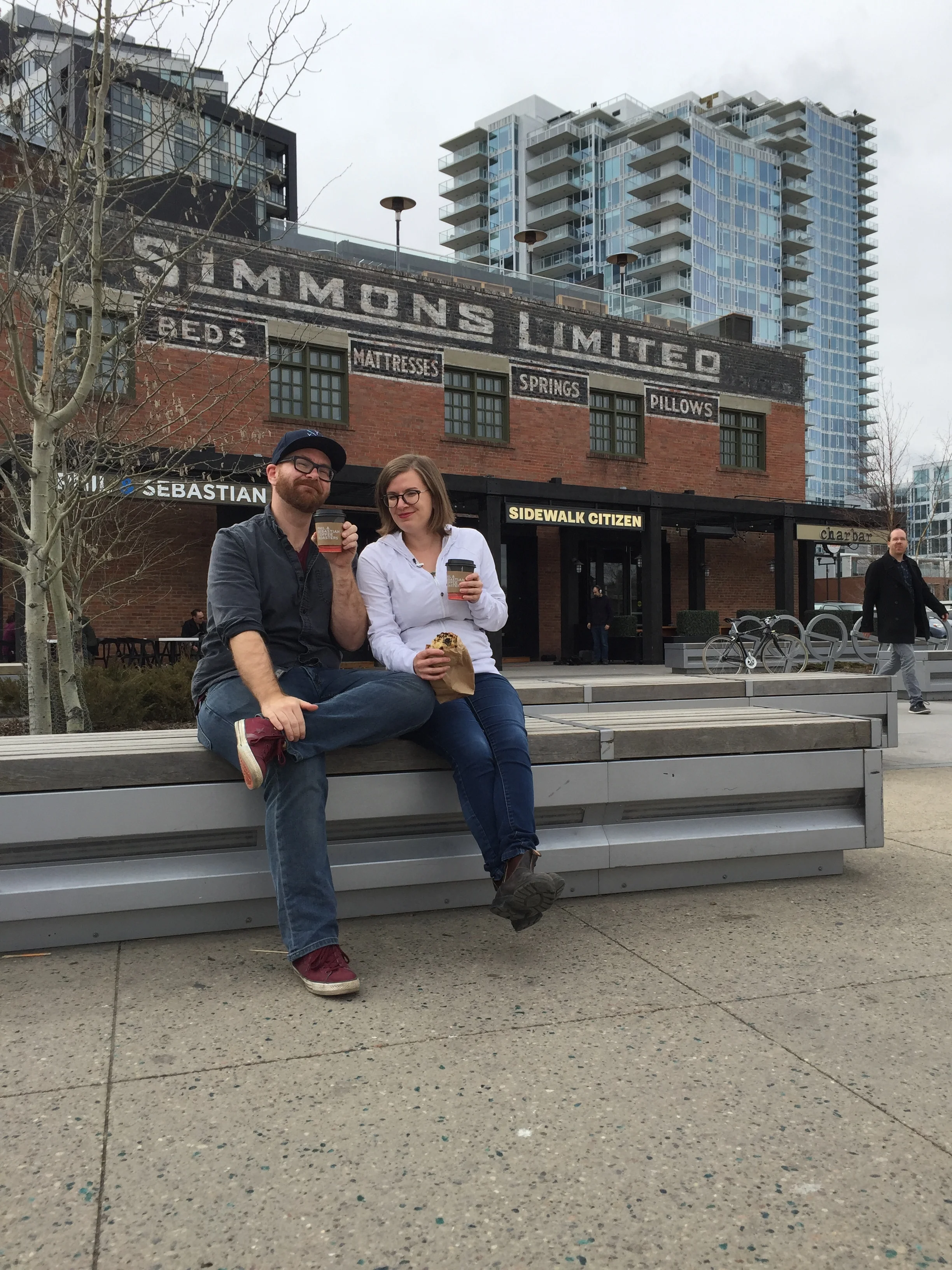 Riverside coffee and scones