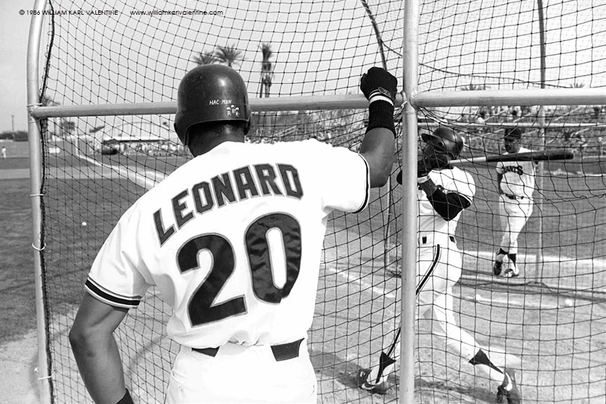 CL-051 #40 3-28-86 Jeff Leonard