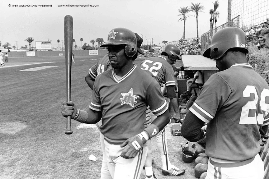 CL-070 #26 4-3-86 Danny Tartabull and Phil Bradley