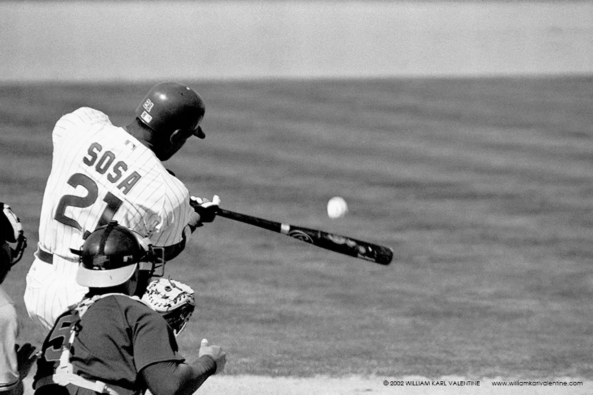 CL-220 #15 3-26-02 Sammy Sosa HR
