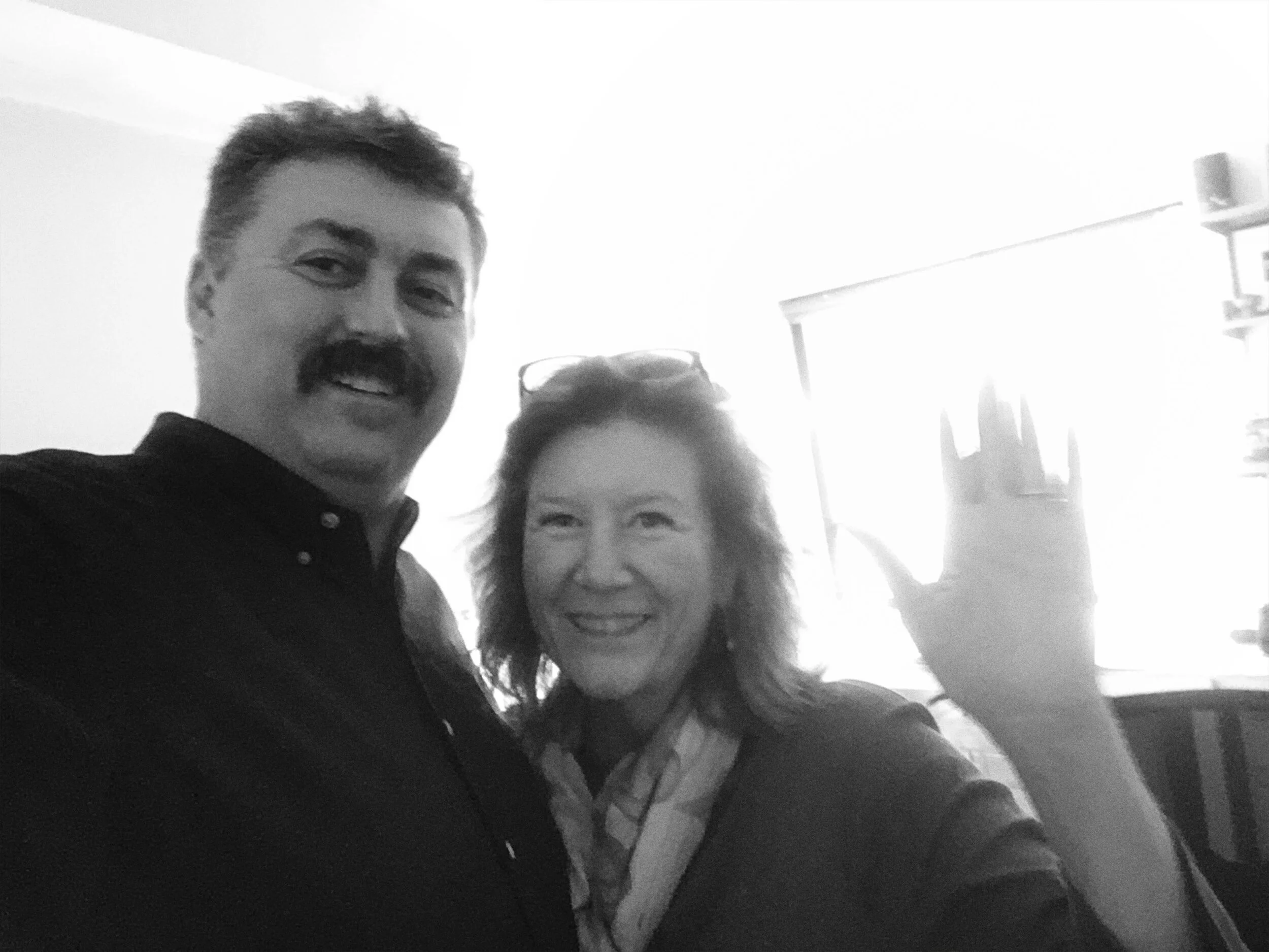 After a strategy session with Swanee in her NYC office. 10/25/17