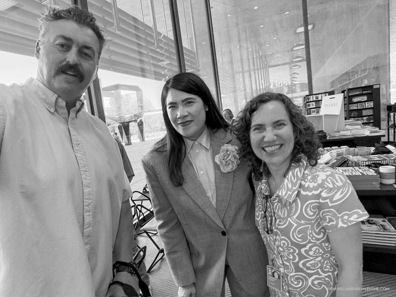 Me, Audrey Sands, and Rebecca Morse- LACMA-  7-17-26