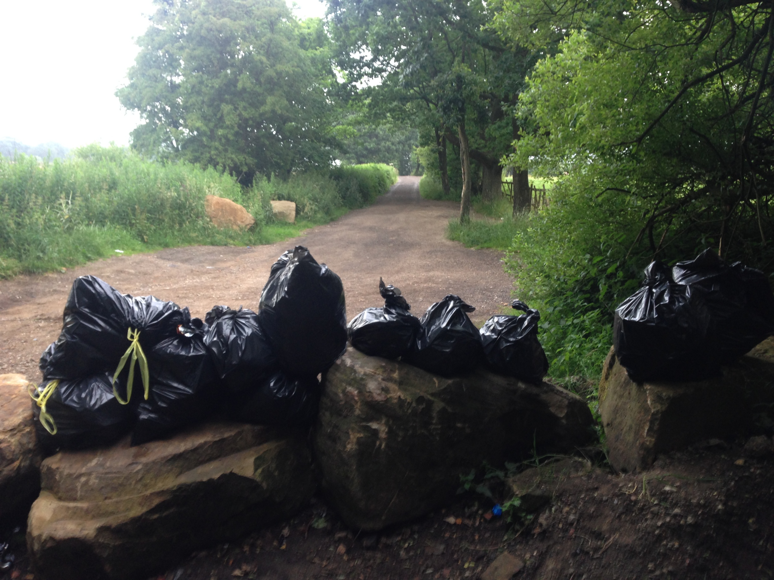 To be collected by the wonderful people at the wildlife trust!