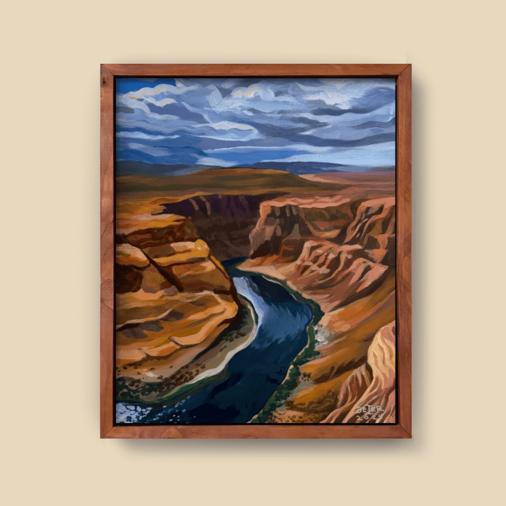 Bend: Original Painting, 16"x20"