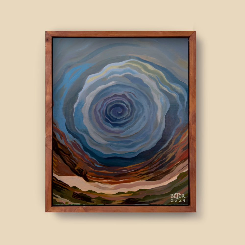Spiral: Original Painting, 16"x20"