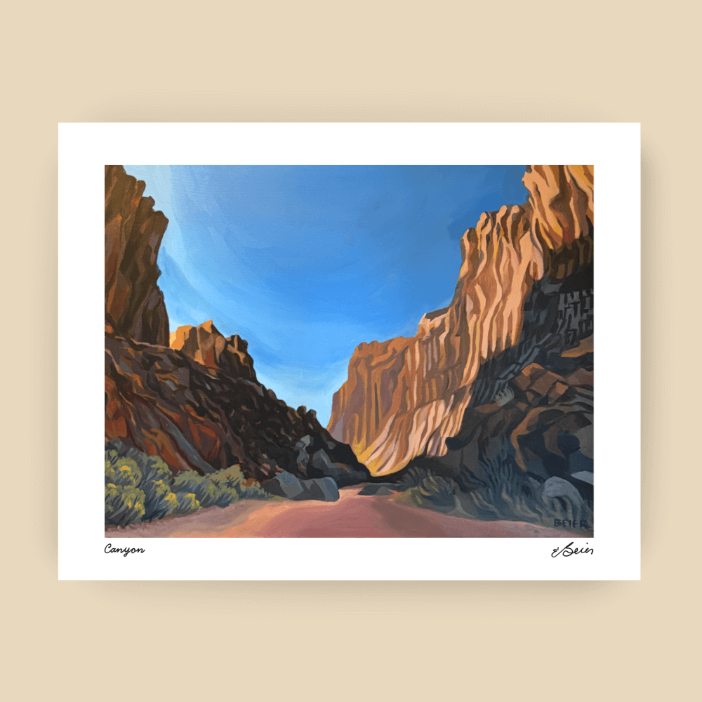 Canyon Print