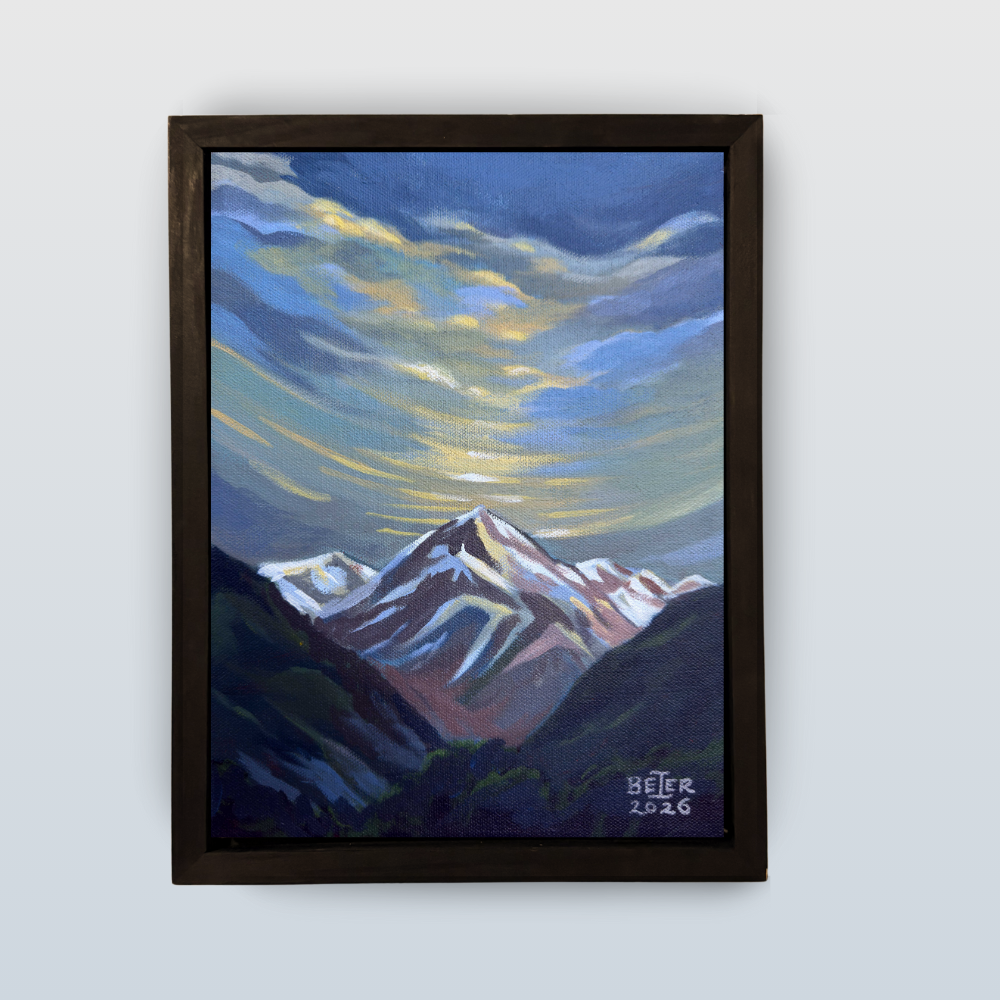 Peak: Original Painting, 9
