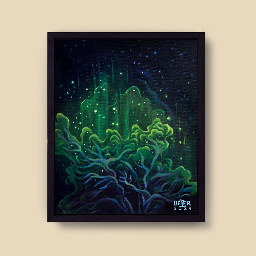 Starlight: Original Painting, 16"x20"