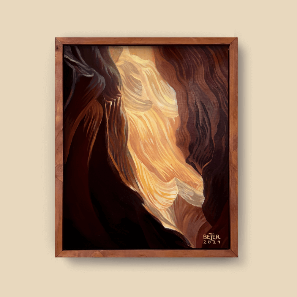 Glow: Original Painting, 16"x20"