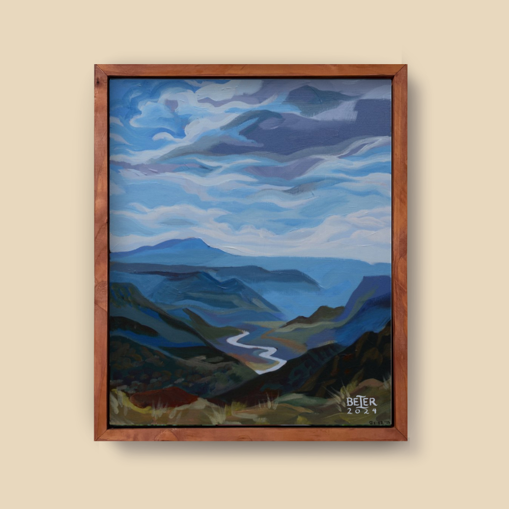 Overlook: Original Painting, 16"x20"