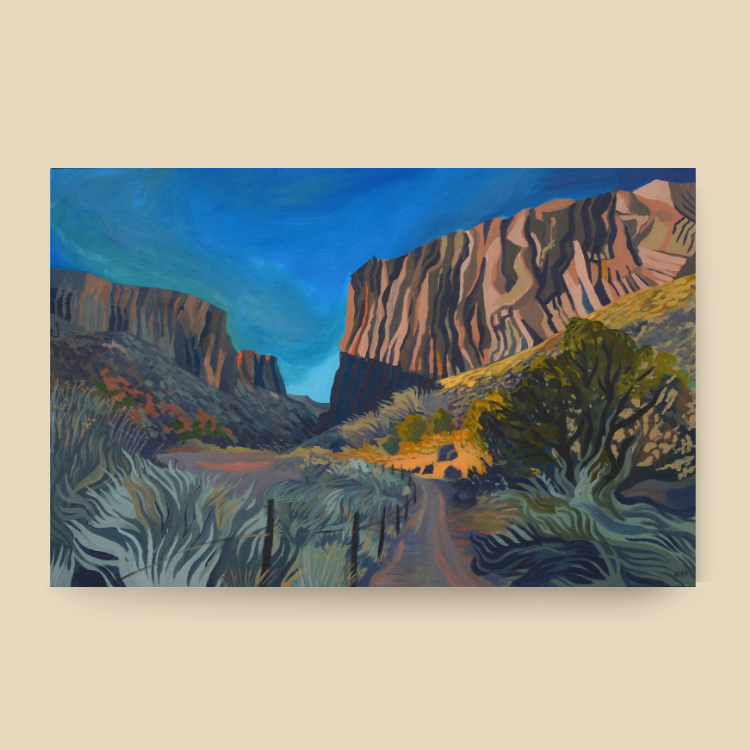 Diablo Canyon (84”×56")