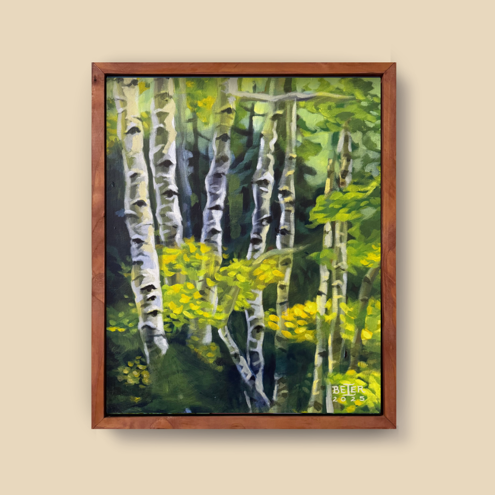 Watchers: Original Painting, 16"x20"