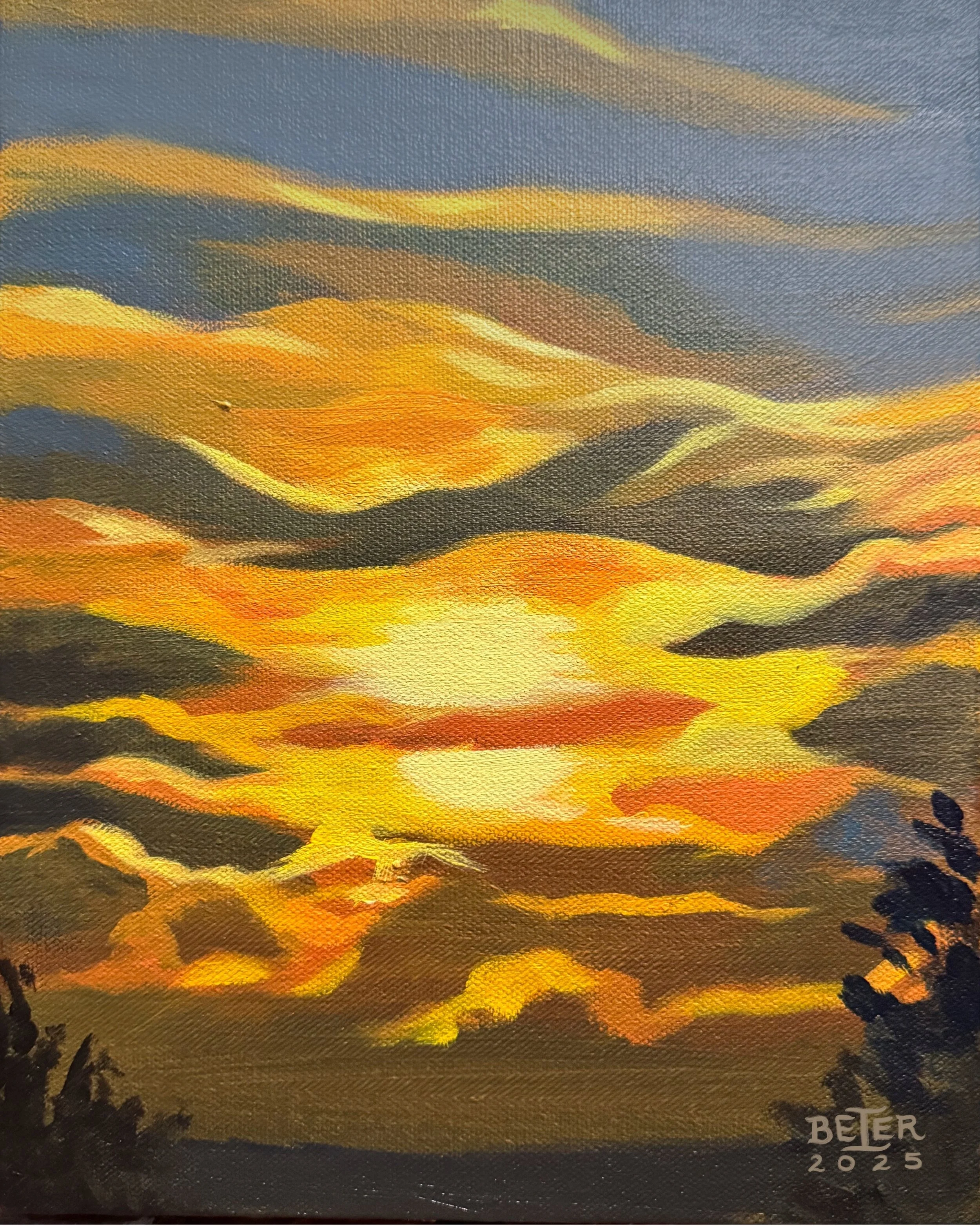 Sunset 🔴 SOLD