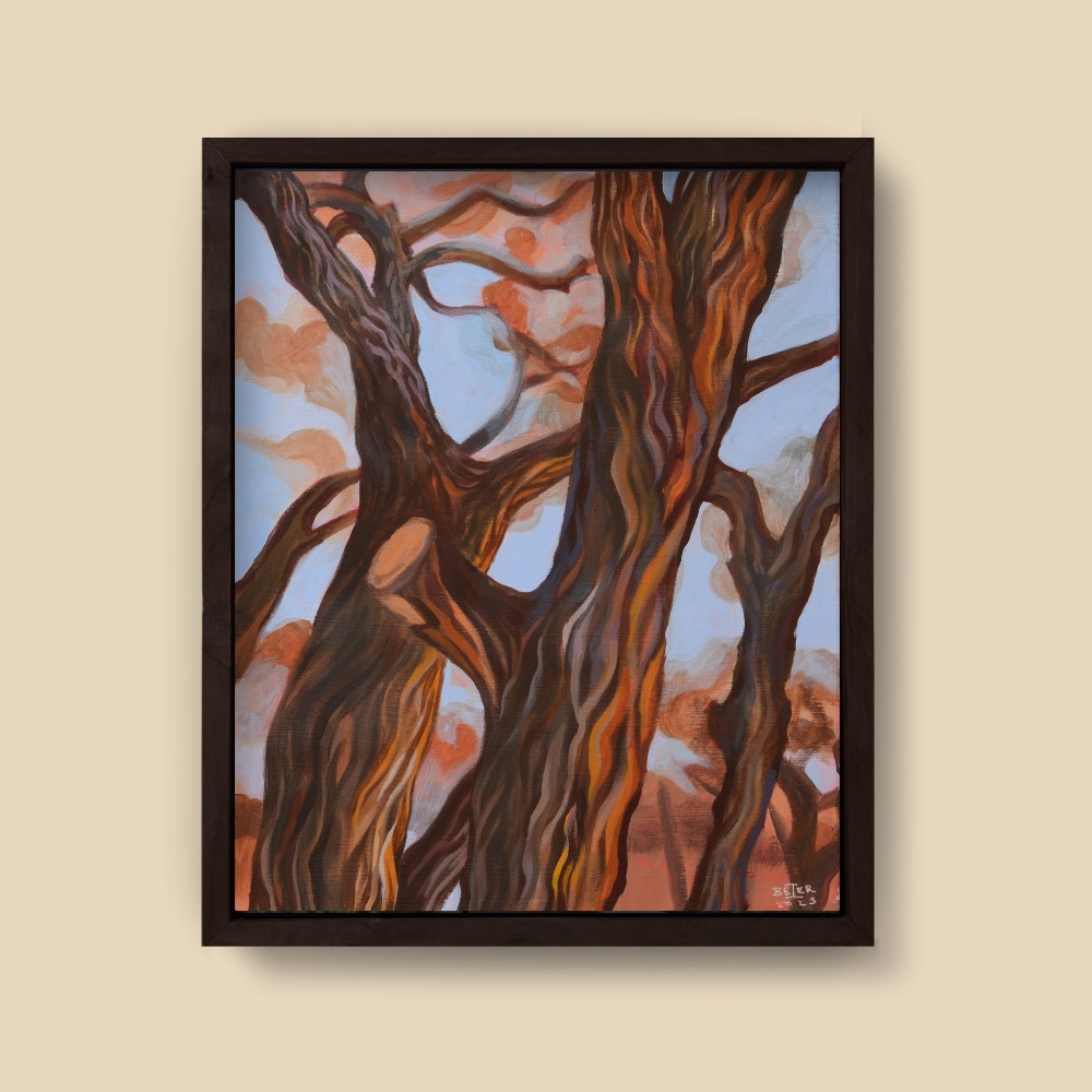 Branches: Original Painting, 16"x20"